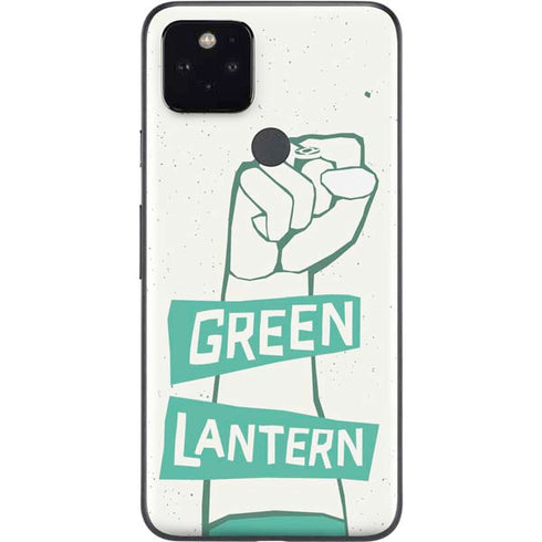 DC Comics Green Lantern Power Fist Google Pixel 5 Skin